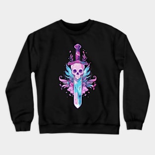 skull knife Crewneck Sweatshirt